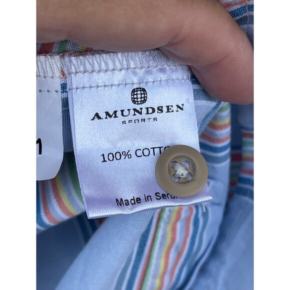 Amundsen Sports Beach Shirt dress size medium in carioca print color - Picture 12 of 12